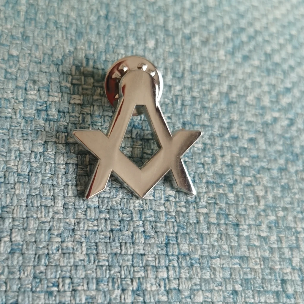 

Custom logo lapel pin Factory Wholesale Price for 100pcs nickel plated masonic lapel pin badge