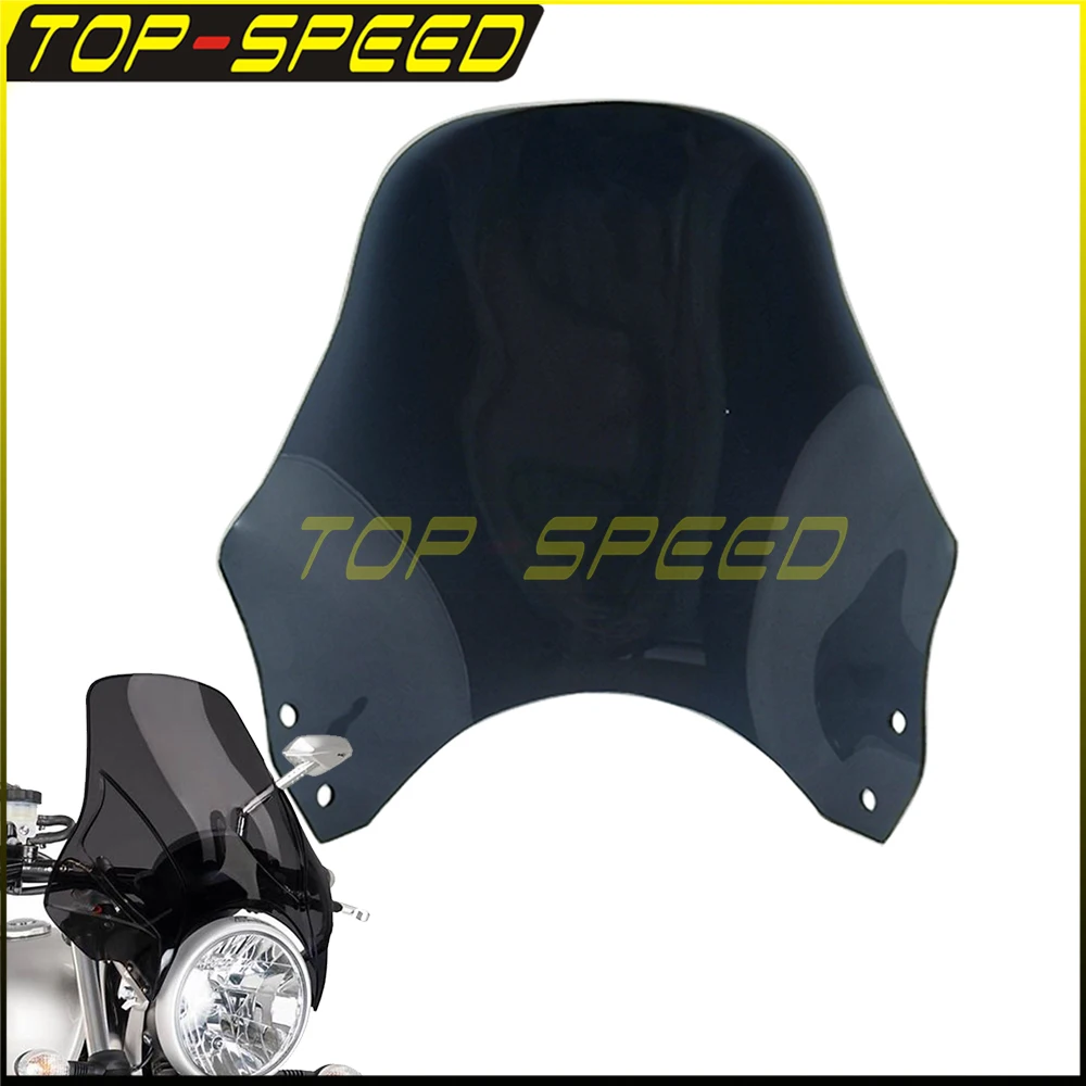 ABS Headlight Windshield Windscreen Wind Deflector Motorcycle For Suzuki Honda Yamaha Kawasaki BMW Aprilia Ducati