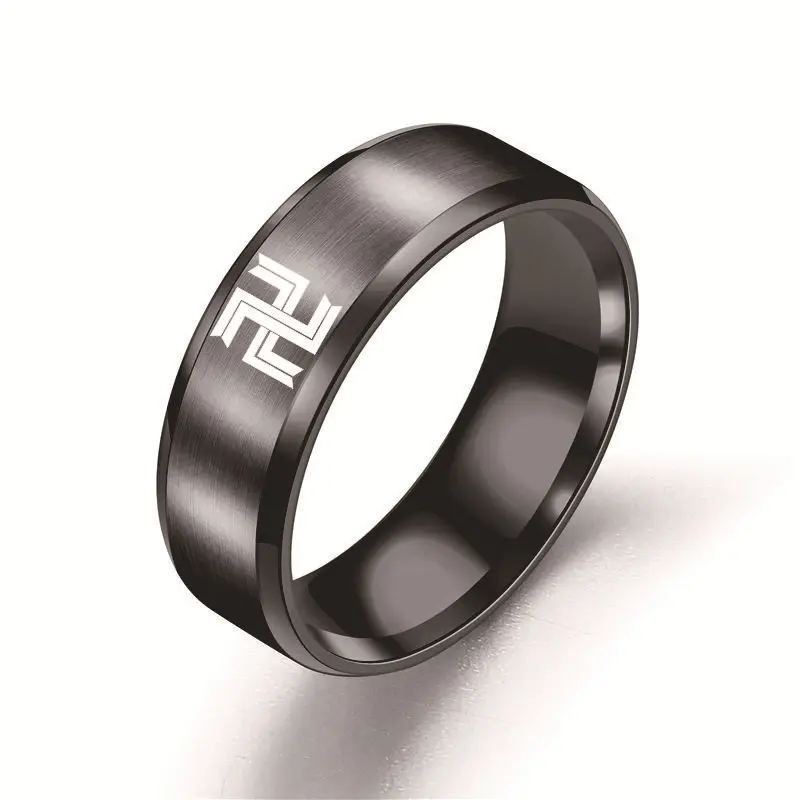 Women Men Anime Fans Rings Jewelry Tokyo Revengers Stainless Steel Ring Mikey Draken Takemichi Keisuke Chifuyu ID Rings