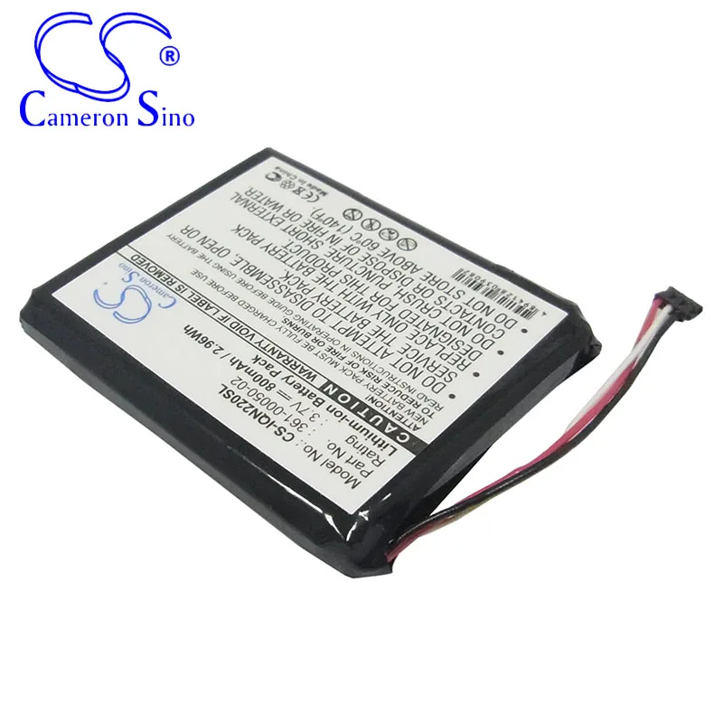 CameronSino Battery for Garmin Nuvi 2200 Nuvi 2200LT Nuvi 2240 Nuvi 2250LT fits Garmin 361-00050-01 GPS, Navigator battery 3.70V