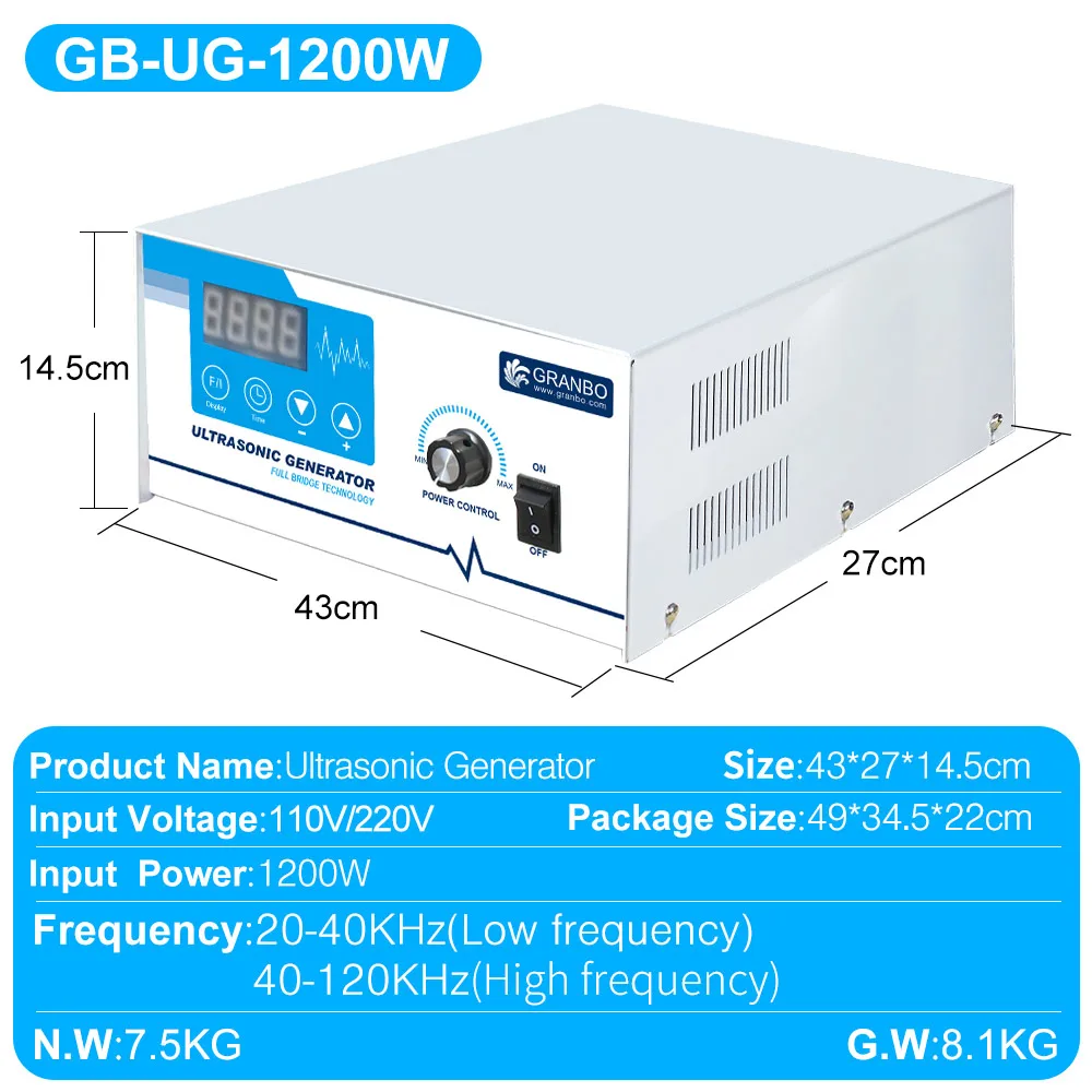 Granbo Sonic Ultrasonic Generator 600W-3000W 5