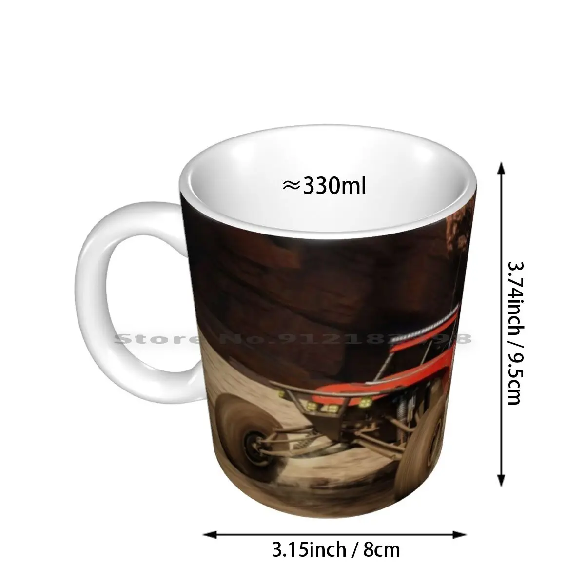 Horizon Offroading Ceramic Mugs Coffee Cups Milk Tea Mug Racing Game Race Racing Horizon Car Games Gaming Games Video Games