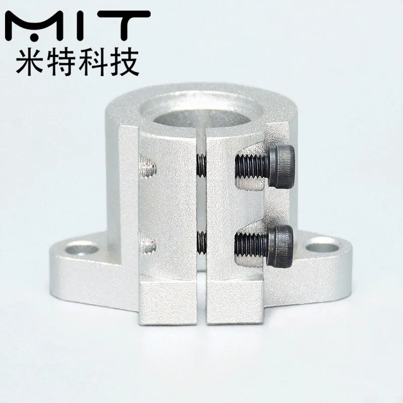 factory price  Flanged Connector Clamps Tube Supports With Mounting Holes Base Plate Tube Connector Joints Sensor Holders