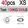 40 piezas talla XS