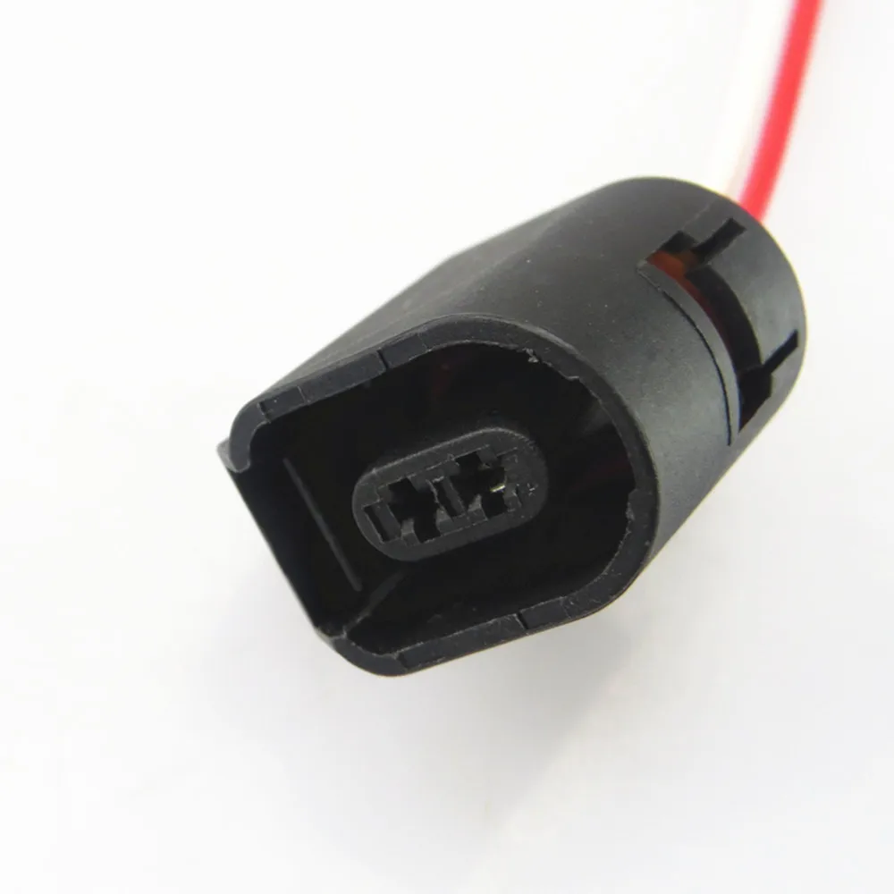 Fhawkeyeq-cabo de tomada com sensor abs, 2 peças, 2 pinos, para vw touran, polo, passat, b7, tiguan, golf, mk6, mk7, a4, q3, superb, yeti, octavia 6e0973702