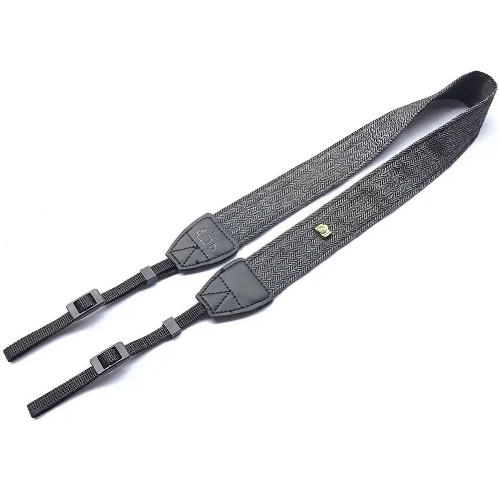 Foleto Universal Nylon Camera Neck Strap Vintage Leather Wrist Strap Belt For Nikon Canon DSlr Cameras Strap Accessories Part
