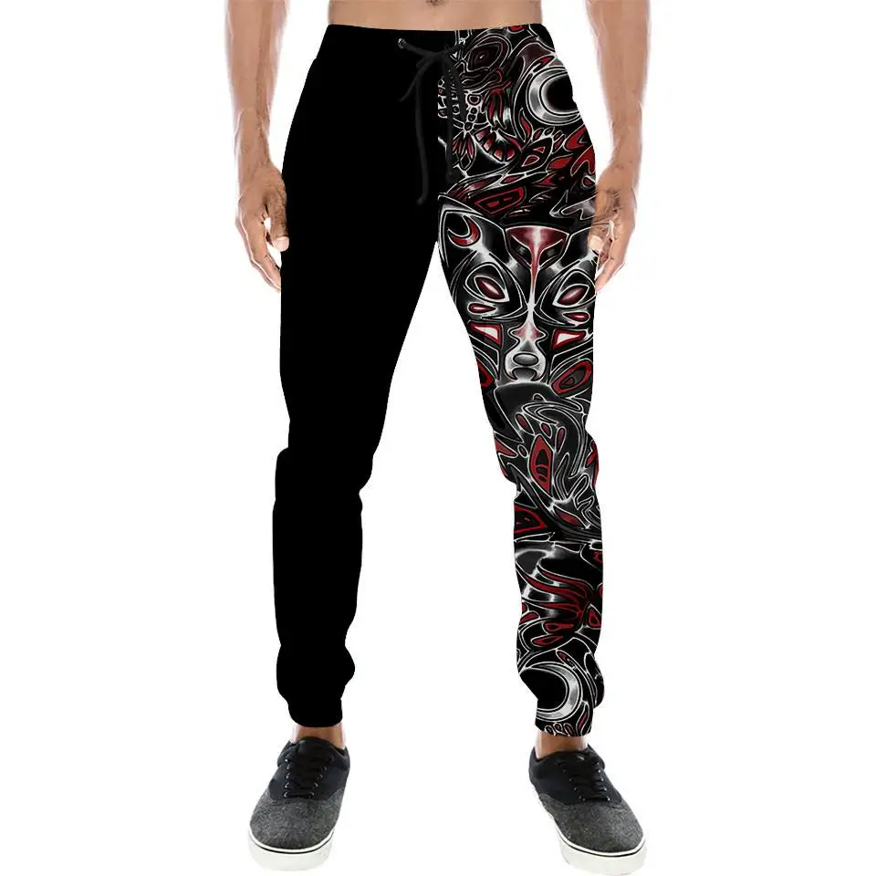 Pantaloni Jogger da uomo di marca PLstar Cosmos simbolo egiziano Horus stampa 3D pantaloni Streetwear pantaloni sportivi Casual Unisex MPK18