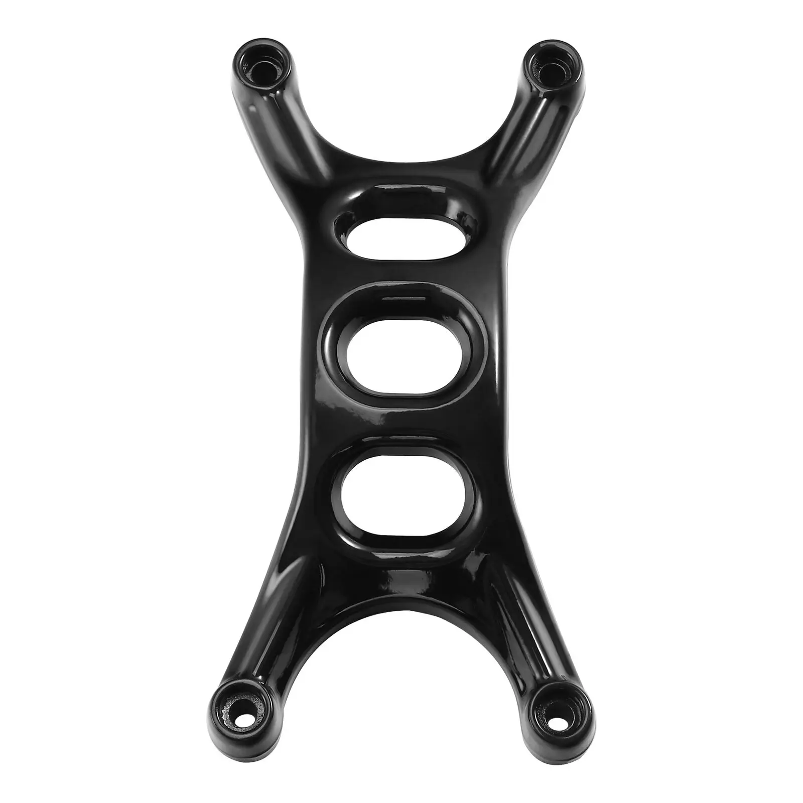 Przedni błotnik widelce motocyklowe dla Harley czterdzieści osiem 48 XL1200X 2016-2022 17 18 19 2020 21 czarny/chrom — zdjęcie 6