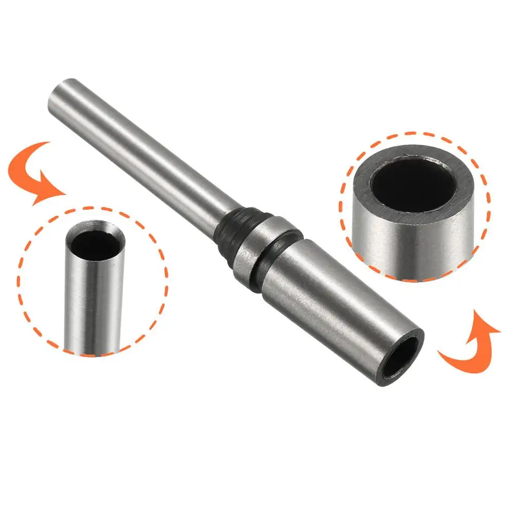 Imagem -03 - Uxcell-broca de Papel Oca Ferramenta de Perfuração Ferramentas Elétricas Faça Você Mesmo Diy Faça Você Mesmo Diy 2.58 mm x 6575 mm w Case