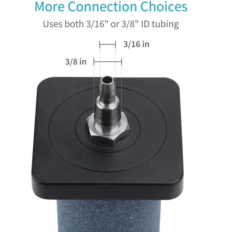 Luft Stein Zylinder Blase Diffusor Airstones für Aquarium Aquarium Sauerstoff Pumpe Hydrokultur Systeme – Detail 3