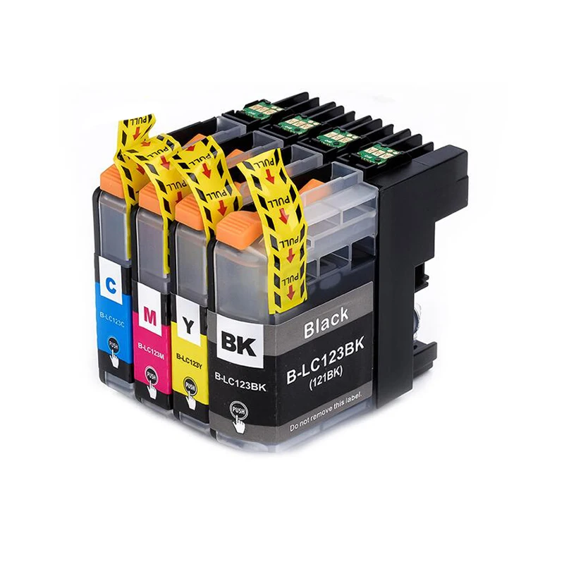 12PK For Brother LC123 Ink Cartridge Compatible For MFC-J4510DW MFC-J4610DW Printer Ink Cartridge LC 123 MFC-J4410DW MFC-J4710