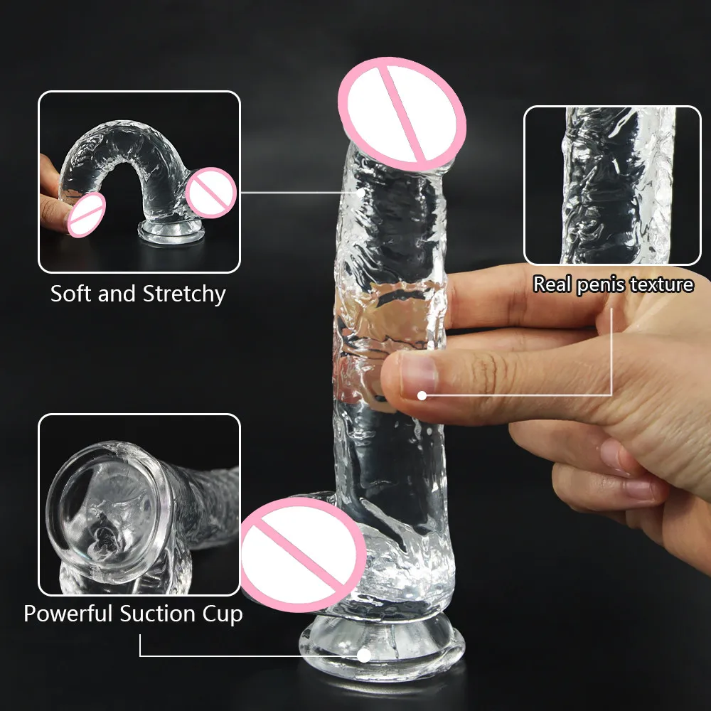 Small Dildo With Suction Cup Woman Anal Masturbator Sex Toy Woman Soft Faloimitator Realistic Penis For Beginners Dildo For Anal