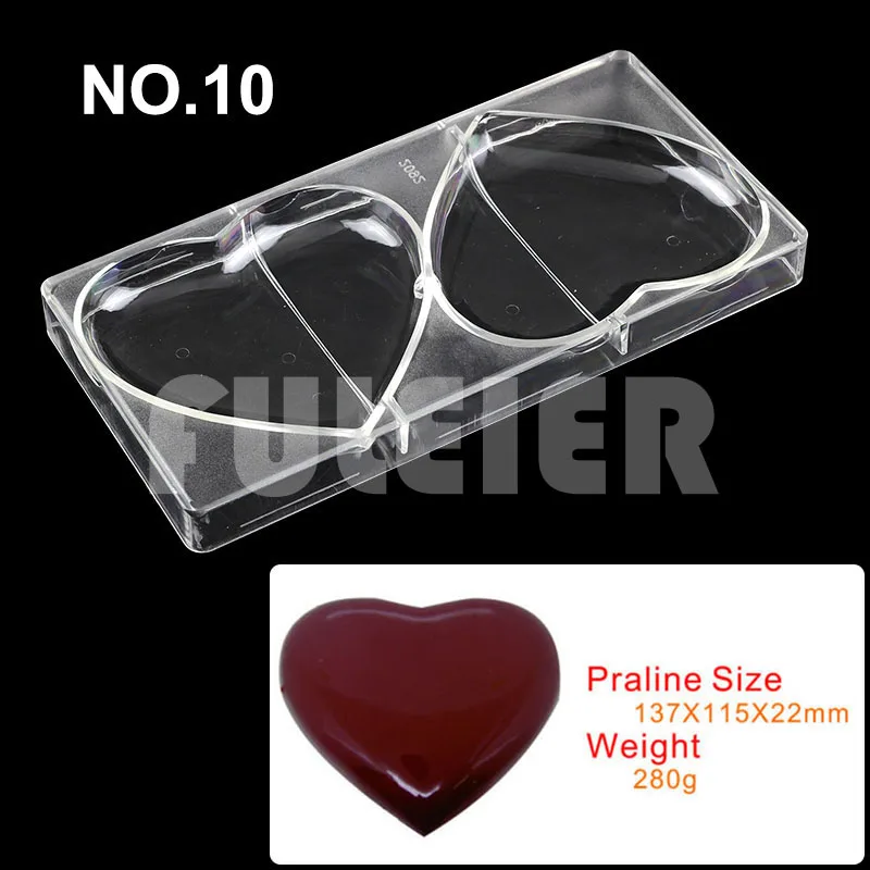 Polycarbonate Chocolate Mold Baking Tools For Cake Decoration Pastry  Confectionery Baking Chocolate Candy Mold Bakeware