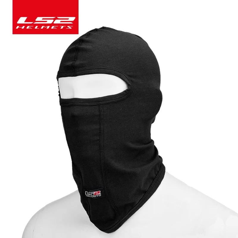 LS2 Motorfiets Gezichtsmasker Zacht Glad Ademend Ls2 Balaclava Hoofddeksels Kap Winddicht Zon Bescherming Stof