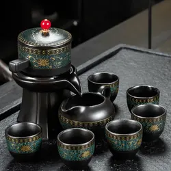 High grade stone grinding semi-automatic Tea Set,creative Kung Fu tea Hot sales of tea set.Creative Tea ceremony supplies