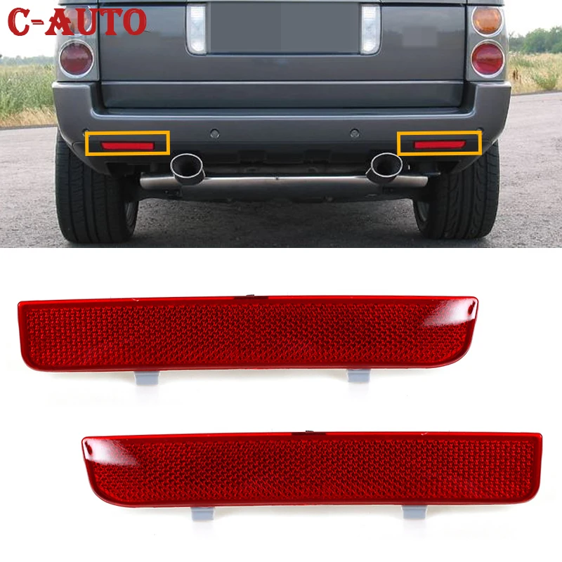 Left Right Rear Bumper Taillight For Land Rover Range Rover L322 Freelander LR2 LR006348 LR006349 bumper reflector Brake light