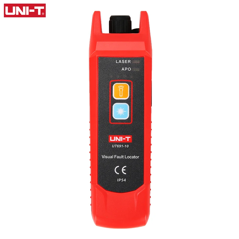 UNI-T UT691 Visual Fault Locator 15km Optical Fibe Test Pen Light Pen Light Pen Red Light Source Tester