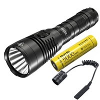 NITECORE MH25S USB-C Rechargeable Flashlight max 1800 Lumens USB Charging Torch beam throw 504M with 21700 5000mAh Li battery