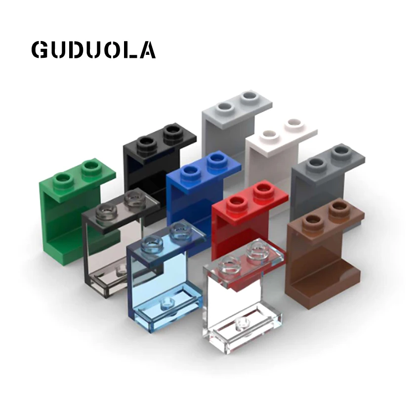 Guduola Building Block 4864 Panel 1x2x2 without Side Supports, Hollow Studs Special Bricks MOC Assembly Toys Parts 45pcs/LOT