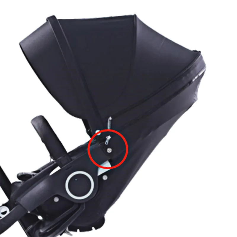 Buggy Canopy Clip For Stokke Xplory V3 V4 V5 V6 Awning Bracket Support Bar Holder Clamp Stroller Replace Accessories