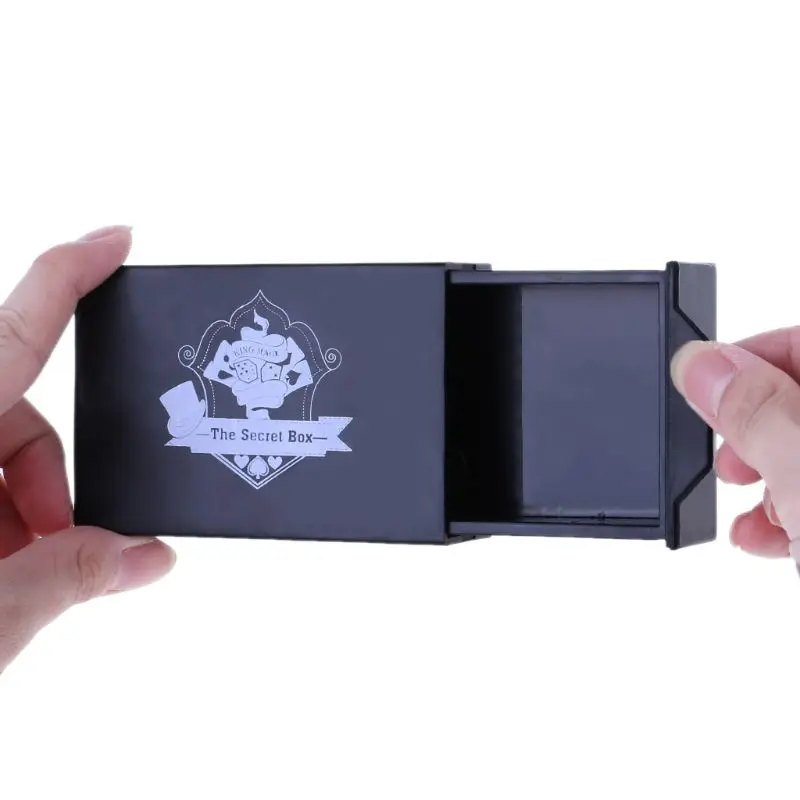 Cool Magic Black Box Vanished Box Puzzle Box Magic Tricks Surprise Box Kids Toy