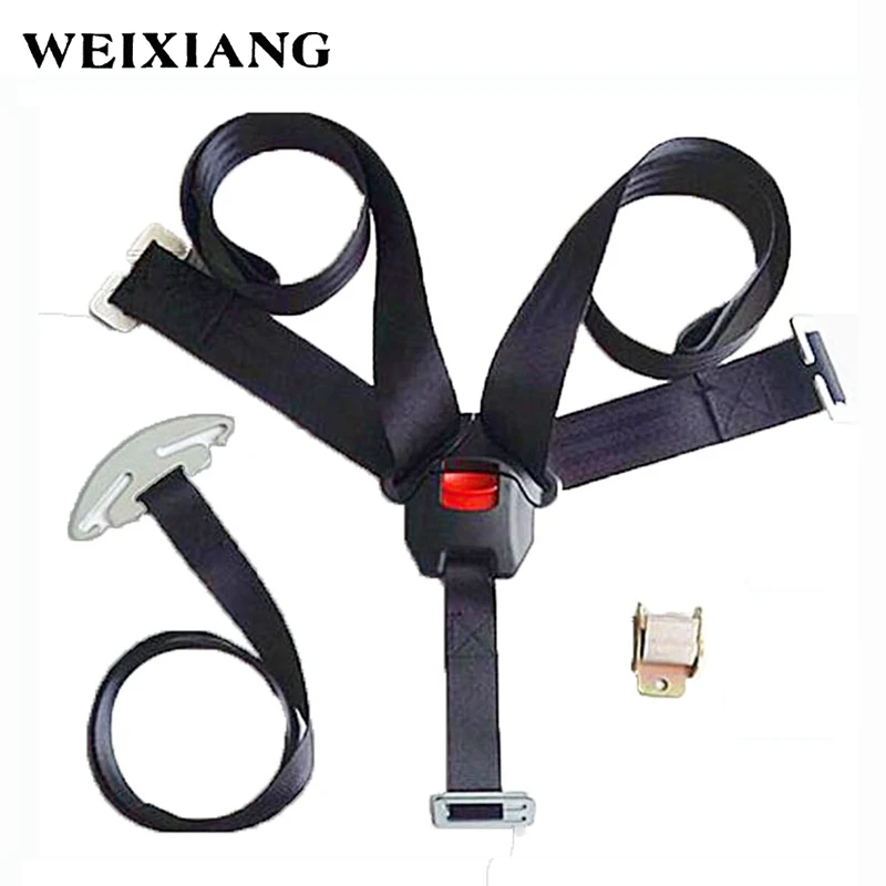 5 Points Harness Baby Car Seat Safety Belt Child Seat Belts For Children Car Seats Kids Seatbelts Clip Lock