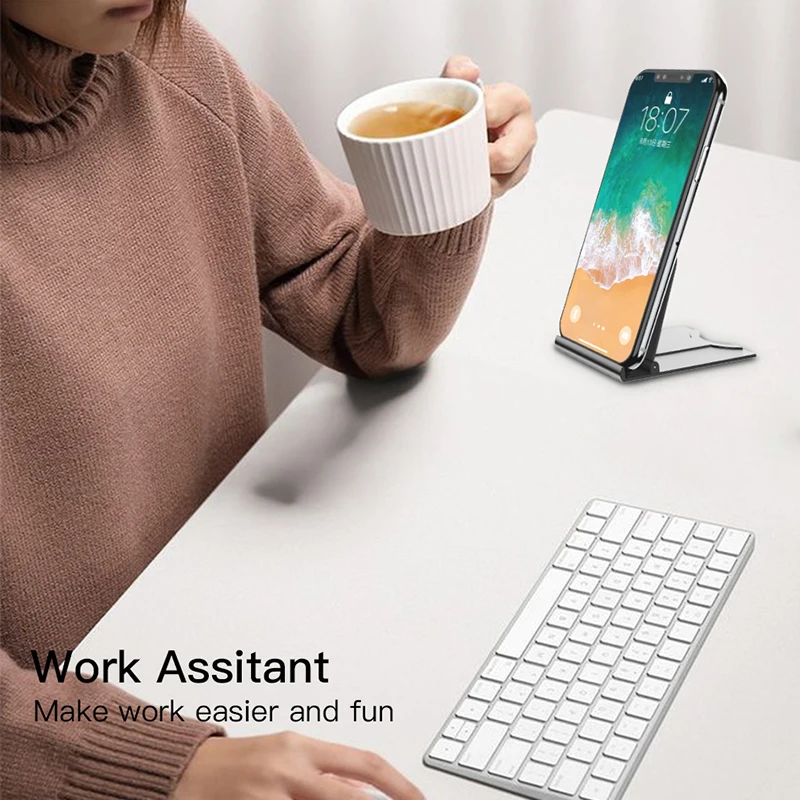 قابل للتعديل الجدول حامل دعم الهاتف الخليوي للهاتف سطح المكتب حامل لباد سامسونج آيفون X XS ماكس حامل هاتف المحمول جبل