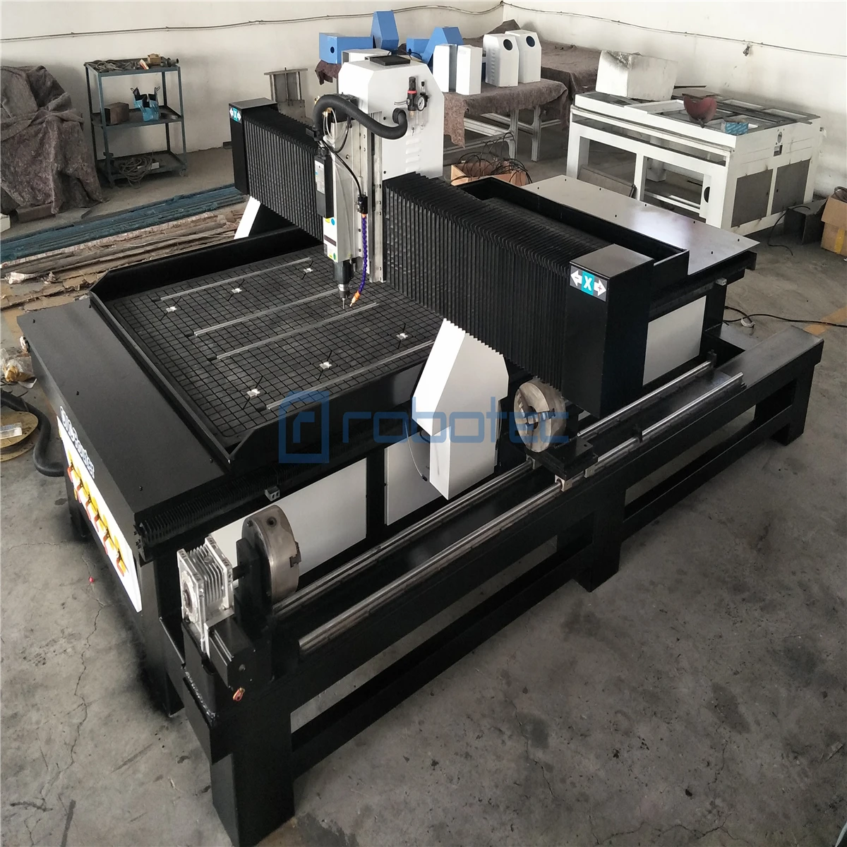 

High Quality 3D CNC Router 1325 4 Axis ATC CNC Milling Machine 220V Wood Panel Furniture CNC Cutting Machine With Servo Motor