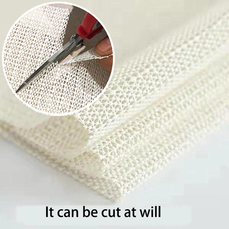 Antiskid Net Cloth Silica Gel Anti Slip PVC Foaming Sofa Yoga Mat Carpet, Automobile Cushion Compound Foam Bottom Cloth