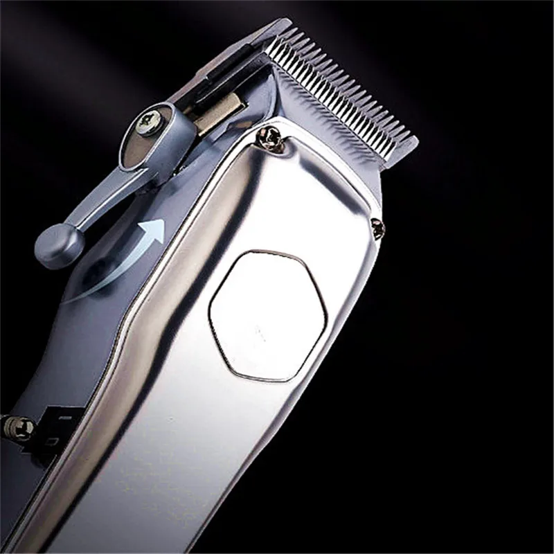 0.1mm Precision Electric Barber Trimmer Professional Hair Style Fading Clipper Quickly Charger Cordless Haircut Machine Shaving