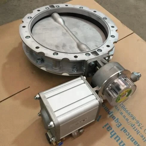 Double flange DN300 butterfly valve