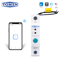 63A  Din Rail WIFI Circuit Breaker Smart Switch Remote Control by Ewelink APP for Smart Home 18mm 63A without metering function