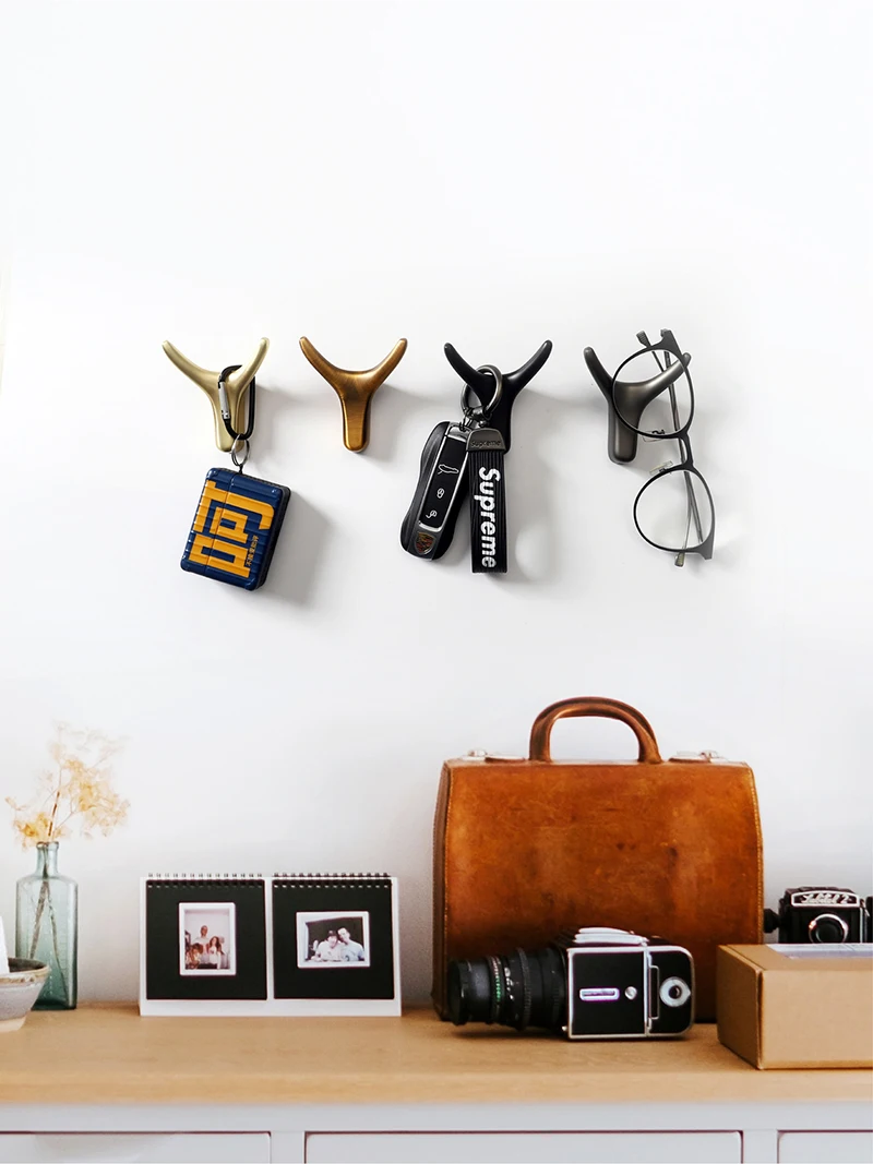 Wand Hängende Kleidung Haken Schlafzimmer Robe Haken Wohnzimmer Parlor Mantel Haken Schlafzimmer Robe Haken Handtuch Haken Bad Zubehör badezimmerzubehör badezimmer haken küchen schrank aufbewahrung kleiderbügel schlüss – Detail 9