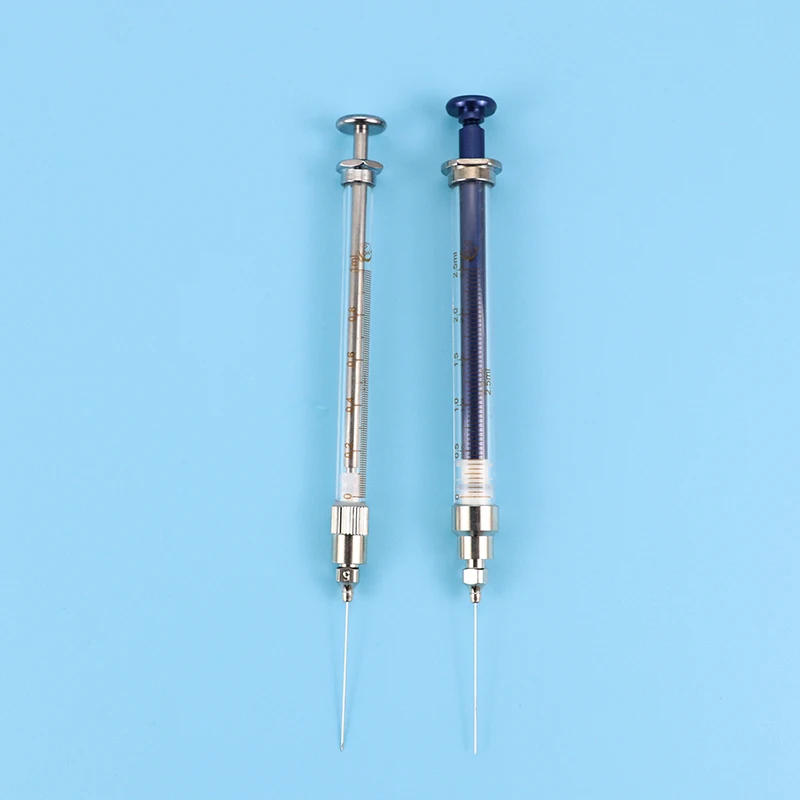 Chromatographic Tip Gas Phase Flat Head Liquid Phase Needle Injection Needle Can Be Replaced with Lock Head Luer Micro Injector