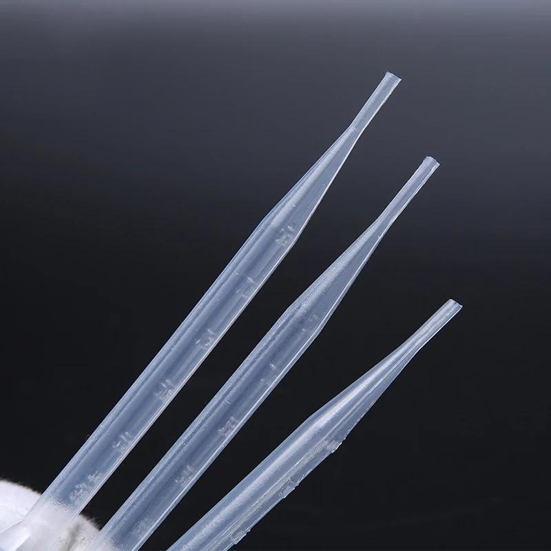 50 ~ 1000 Chiếc, 5Ml Dùng Một Lần Nhựa Pipet Tốt Nghiệp Trong Suốt Ly Đá Pasteur Pipet Phòng Thí Nghiệm Thí Nghiệm Dụng Cụ