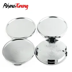 Rhino Tuning 4pcs 76mm 72mm For Vitara Wheels Emblem Accessories Chrome Wheel Cover Hubs Cap  Car Center Rim Hubcaps Decorations