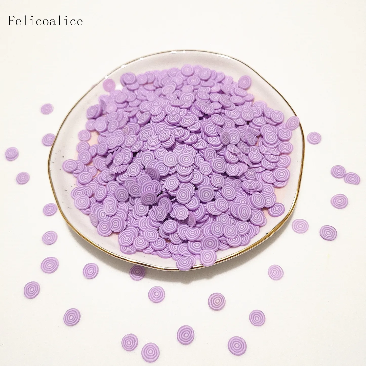 20 g Lutscher-Polymer-heiße weiche Tonstreusel zum Basteln, Schleimzubehör, DIY-Herstellung, niedliche Süßigkeiten-Schlammpartikel – Detail 4