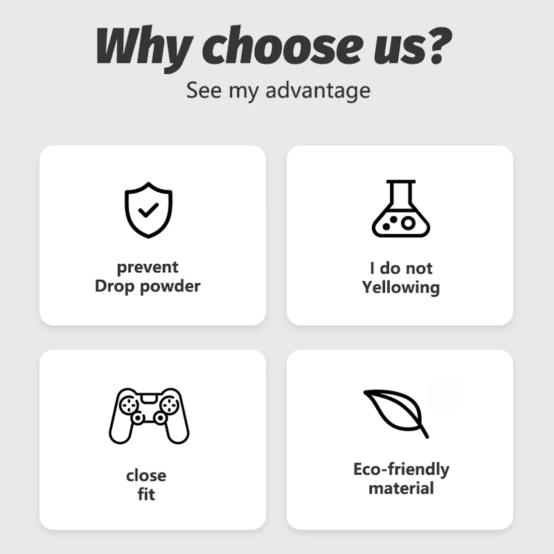 Anillo de goma de silicona para PS4, PS3, protección de goma resistente al desgaste, accesorios de Joystick para Switch PRO, XBOX ONE Series/XBOX360