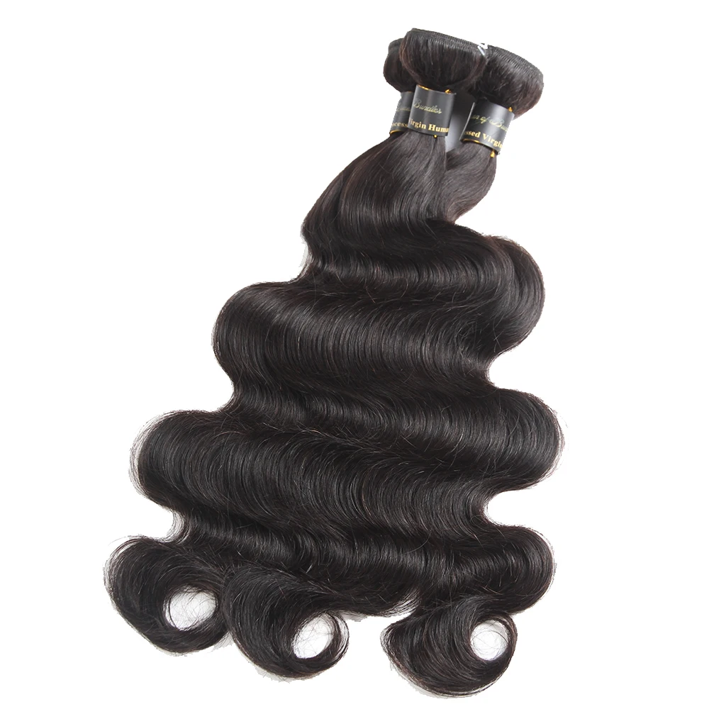 Body Wave Bundels Menselijk Haar Braziliaanse Natuurlijke Golf Bundels 1/3/4 Pcs Body Wave Hair Extensions 8-28 inch Groothandel