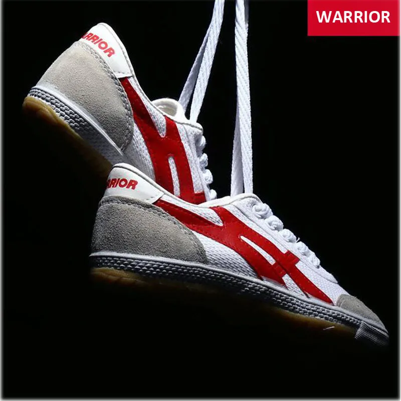 Chinese Classic Warrior Shoes Flat Canvas Unisex Slippers Soft Rubber Breathable Sports Shoes Parkour Training Footwear Sneakers