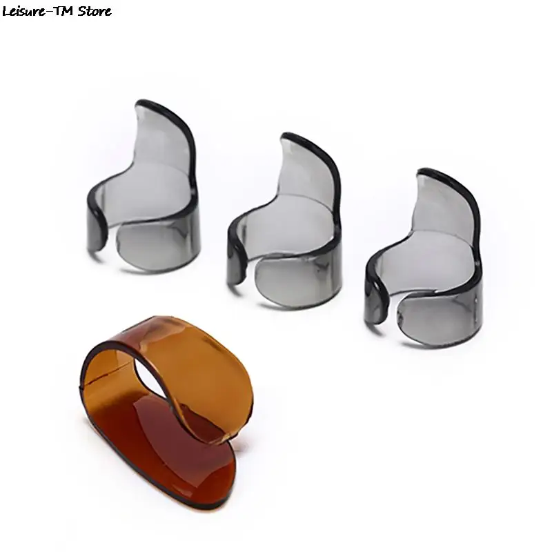 4Pcs/set Guitar Picks Thumb Finger Nail String Guitar Picks Plectrums Musical Instrument Accessories Practical