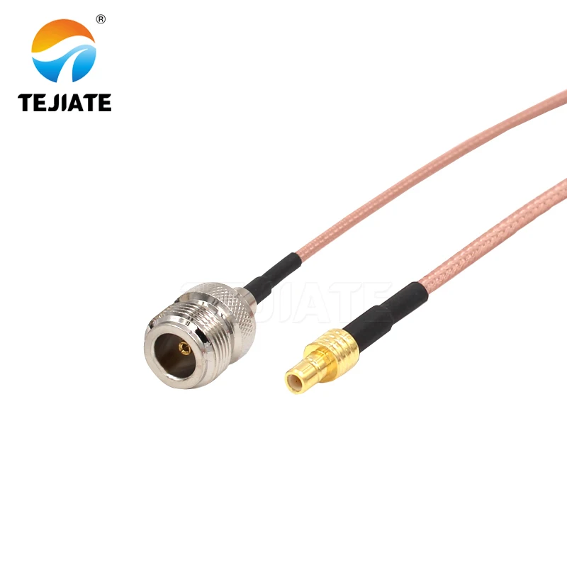 1PCS TEJIATE Adapter Cable N To SMB Type NK Convert SMBJ 8-90CM 1M 1.5M 2M Length Connector RG316 Wire