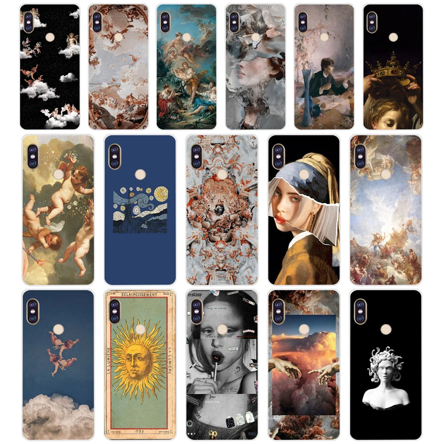 377FG Palace of Versailles  Soft Silicone Tpu Cover phone Case for xiaomi redmi 5A 8 8A 5Plus note 5 5A 8 8t Pro