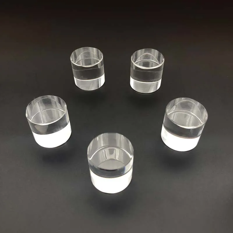 Cylindrical light guide Glass lenes round Crystal crafts, home decoration Factory custom processing