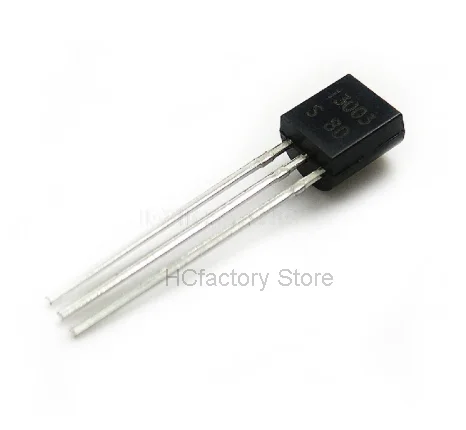 NEW Original 50PCS MJE13003 E13003 13003 Transistor TO-92 13003A triode transistor IC Wholesale one-stop distribution list