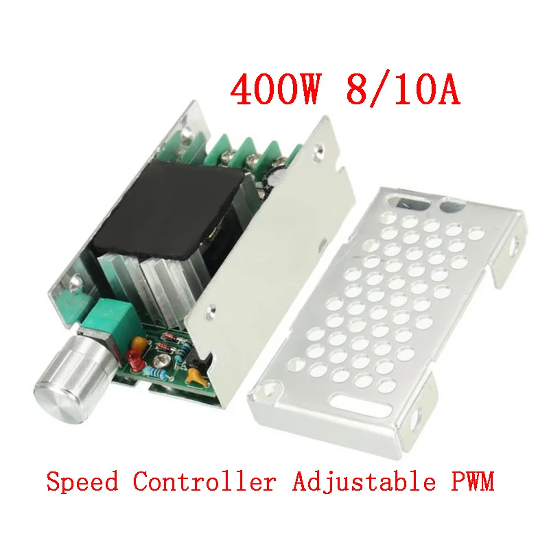 400W Speed Controller Adjustable PWM Motor Speed Controller DC 12V/24V/36V/60V 8A PWM Control Switch Voltage Regulator Module