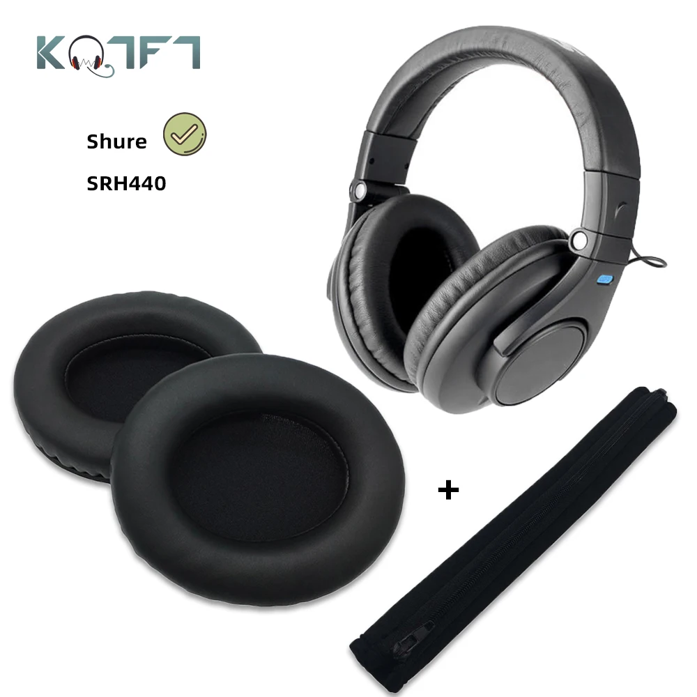 

Амбушюры KQTFT для наушников Shure SRH440 SRH-440 SRH 440, универсальные