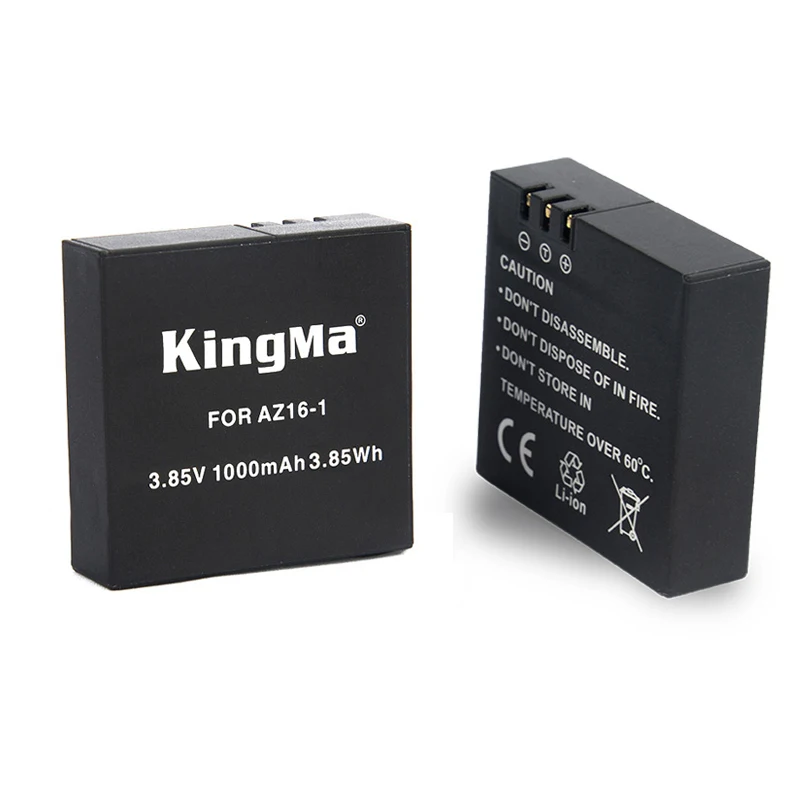 2Pcs Original König Ma Xiaomi Yi 4K Lite 4k Batterie 3 slots Ladegerät für original xiaomi yi 2 xiaoyi 4k plus kamera zubehör