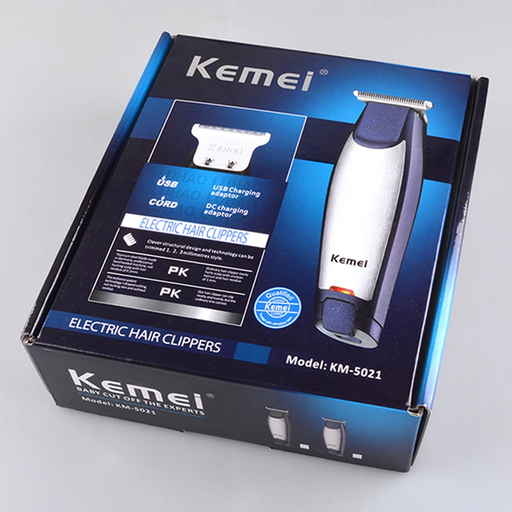 Profesional Pemangkas Rambut Pria Electric Cukur Pisau Cukur Isi Ulang