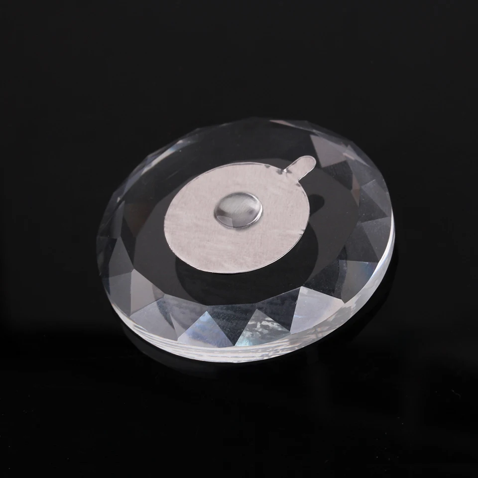 Eyelash Extension Stand Crystal Holder Adhesive Glue Pad False Eyelashes Holder Transparent Glue Tray Beauty Makeup Tools